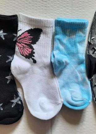 Носки шкарпетки набір 4 пари george eur 23-26