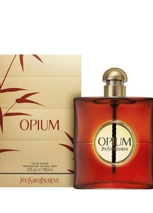 Оригинальный yves saint laurent opium 90 ml ( йсен лоран опиум ) парфюмированная вода