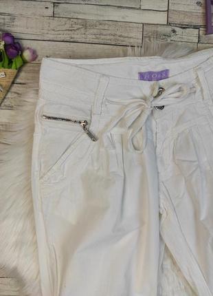 Женские шорты o&s хлопковые белые бриджи размер 40 xxs2 фото