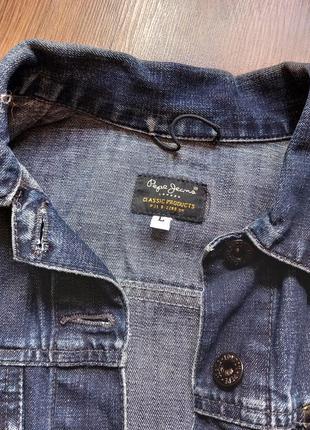 Джинсовка синяя pepe jeans4 фото