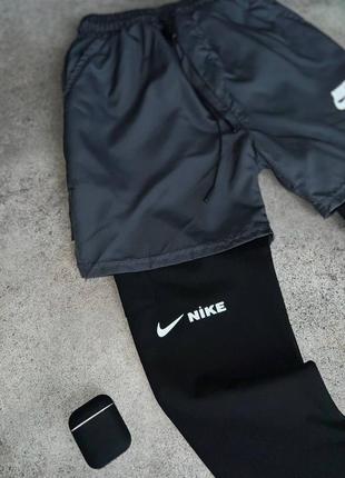 Шорты мужские nike серые турция / шорти чоловічі найк сірі турречина6 фото