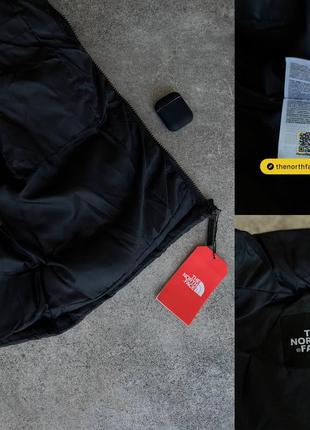 Жилетка мужская стеганая the north face tnf черная / жилет безрукавка стьобана чоловіча зе норт фейс4 фото