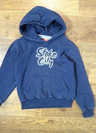 Теплая капюшонка, худи, пайта c начесом