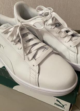 Кросівки puma smash v2 leather white 365215-07