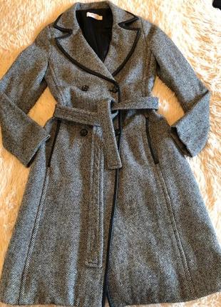 Шерстяное пальто mango, р-р s.