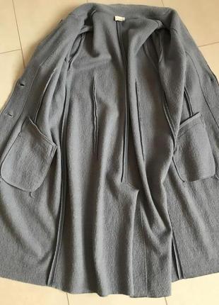 Тренч демисезонный пальто шерстяное дорогой бренд east размер xl7 фото