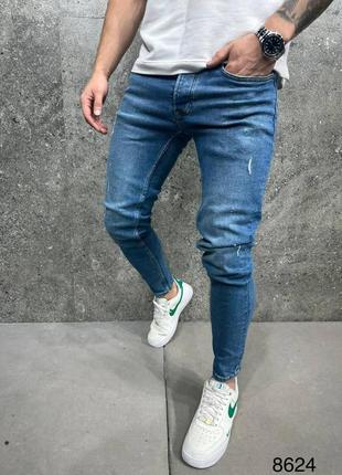 Джинсы мужские синие турция / джинси чоловічі штаны штани сині турречина1 фото