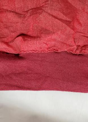 Шикарная брендовая итальянская блузка вискоза с шелком9 фото