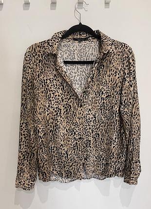 Рубашка анималистичный принт