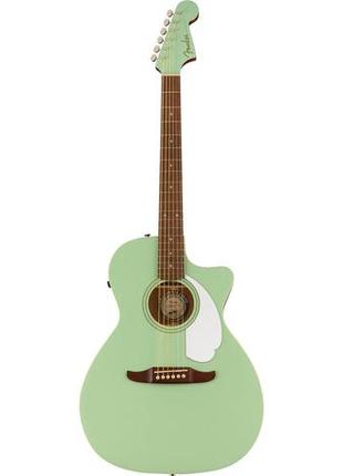 Електроакустична гітара fender newporter player surf green wn