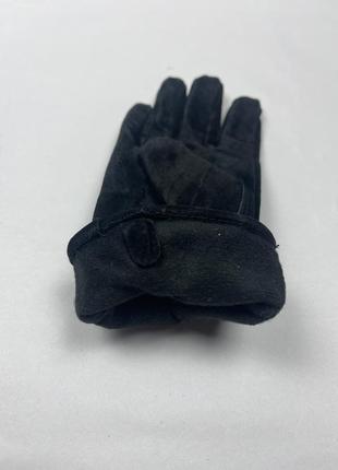 Женские кожаные перчатки на подкладке4 фото