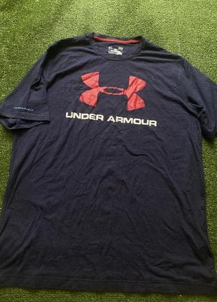 Футболка спортивна under armour casual sport котонова1 фото