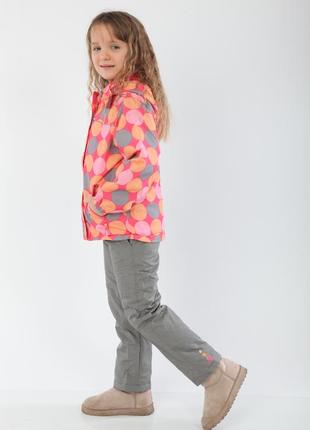 Демисезонный комплект для девочки (куртка и штаны) термо, непродуваемый, дышащий3 фото