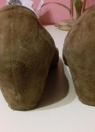 Балетки с открытым носком