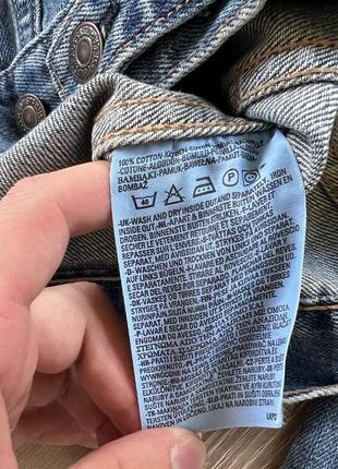 Женская винтажная джинсовая куртка levis6 фото