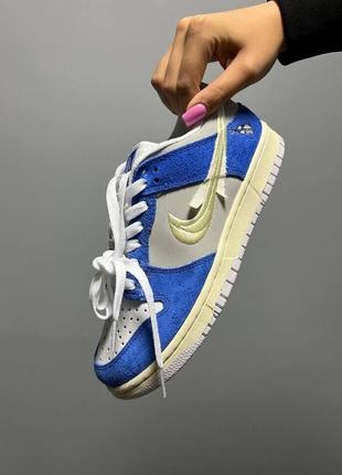 Кроссовки nike sb dunk low pro × fly streetwear gardenia9 фото