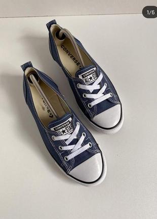 Кеды балетки оригинальные converse, 38 г.