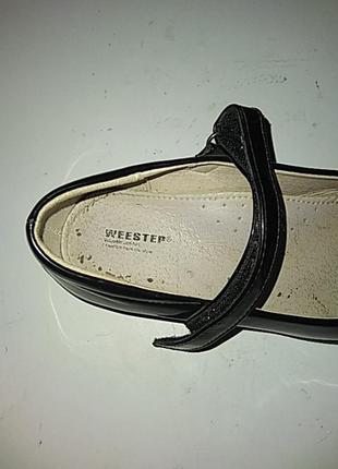Лакові туфлі від weestep,20,5см устілка4 фото