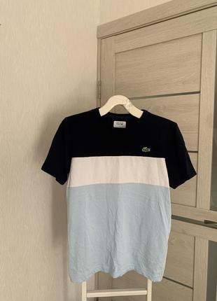 Мужская футболка lacoste оригинал