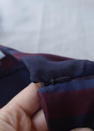 Брендовая юбка в полоску с имитацией запаха кэжуал vero moda6 фото
