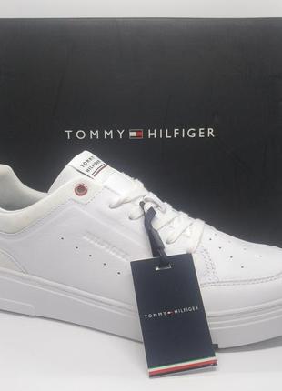 Шкіряні кросівки кеди tommy hilfiger оригінал