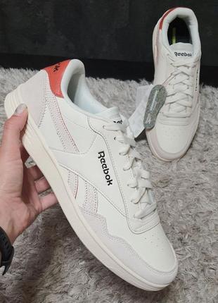 Оригінал. reebok royal techque t white red gx3515 нат.шкіра р.10,5 usa (27,5см).