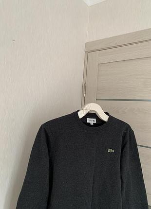 Мужской свитшот lacoste оригинал 2
