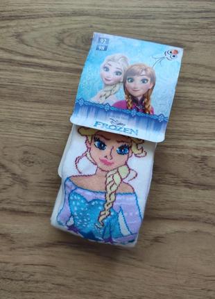 Дитячі колготи р.92-98 frozen elsa крижане серце ельза disney