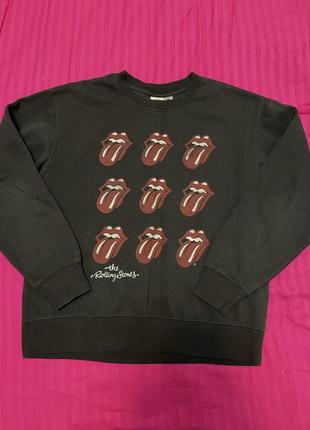 Графітовий світшот the rolling stones h&m3 фото