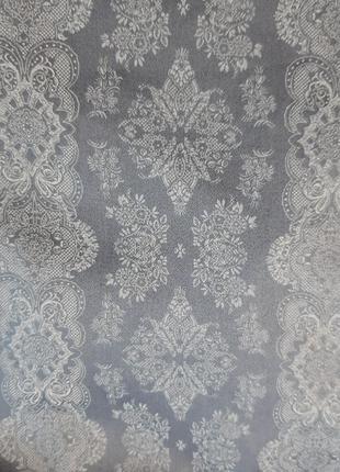 Качественная блуза топ из натуральной ткани в муаровый принт, размер 42/44, нитевичка8 фото