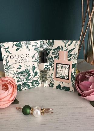 Парфумована вода gucci bloom acqua di fiori 1,5 ml парфум gucci парфюм2 фото