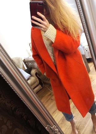 Тёплое пальто oversized как the coat2 фото