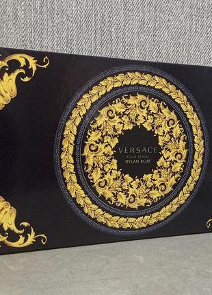 Versace pour femme dylan blue подарунковий набір для жінок (оригінал)