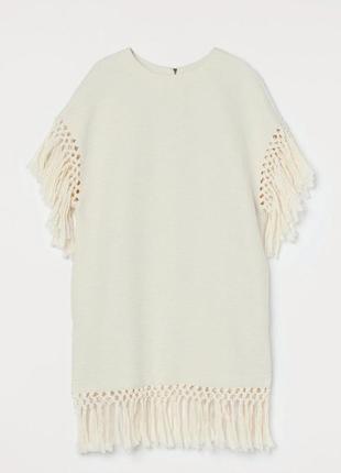H&m платье макраме бахрома бохо 7