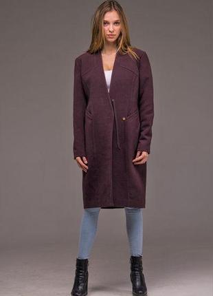 Пальто кашемир женское демисезонное5 фото