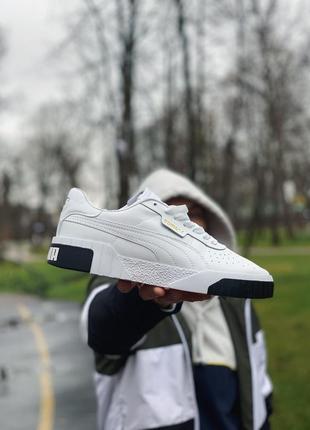 Кроссовки женские, мужские puma Space remix, белые (пума кали, кроссівки)
