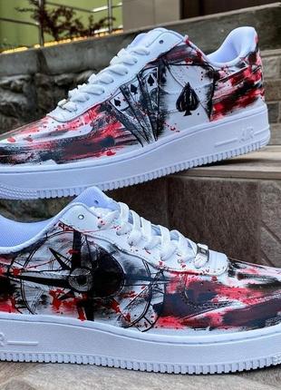 Катомные кроссовки nike air force 1