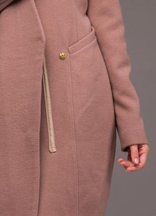 Пальто кашемир женское демисезонное6 фото
