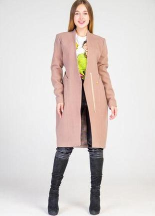 Пальто кашемир женское демисезонное2 фото