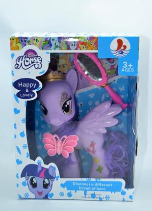 Поні my little pony dream horse фіолетовий фігурка поні з аксесуарами іграшки май літл поні фіолетове поні 2