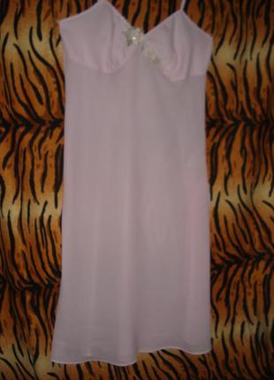 Комбинэ розового цвета"shapely figures"р.16--18,полиэстер.