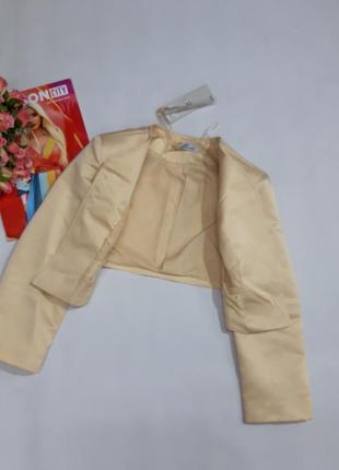 Короткий пиджак,  болеро,  италия размер  s3 фото