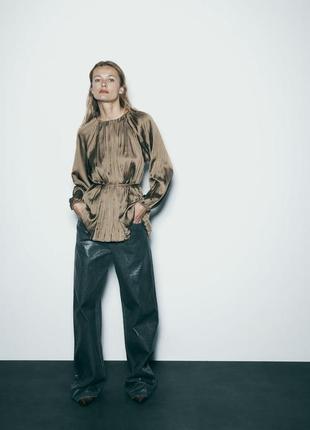 Блуза женская хаки блуза женская zara new