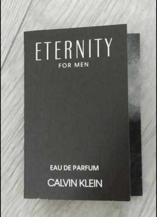 Calvin klein eternity for men eau de parfum, пробник виалка1 фото