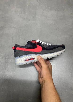 Кроссовки nike air max terrascape 90 "black/red"