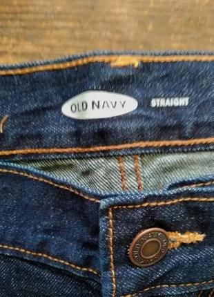 Джинси на чоловіка великого розміру та високого зросту, old navy, w 50 l 34 темний синій колір2 фото