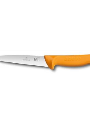 Кухонний ніж обробний victorinox swibo boningsticking 15 см жовтий (5.8419.15)