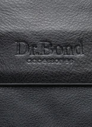 Сумка мужская планшет иск-кожа dr. bond gl 308-2 black2 фото