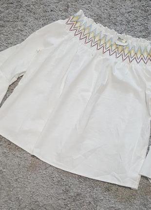 Стильна блуза вільного крою,легка і стильна luzabelle