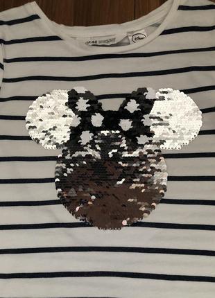 Реглан h&amp;m disney на 5/6 лет в идеале6 фото